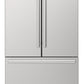 Sharp SJF2752MS Sharp 26.5 Cu.Ft. Counter Depth 36 In. French 3-Door Refrigerator With Internal Water Dispenser In Stainless Steel