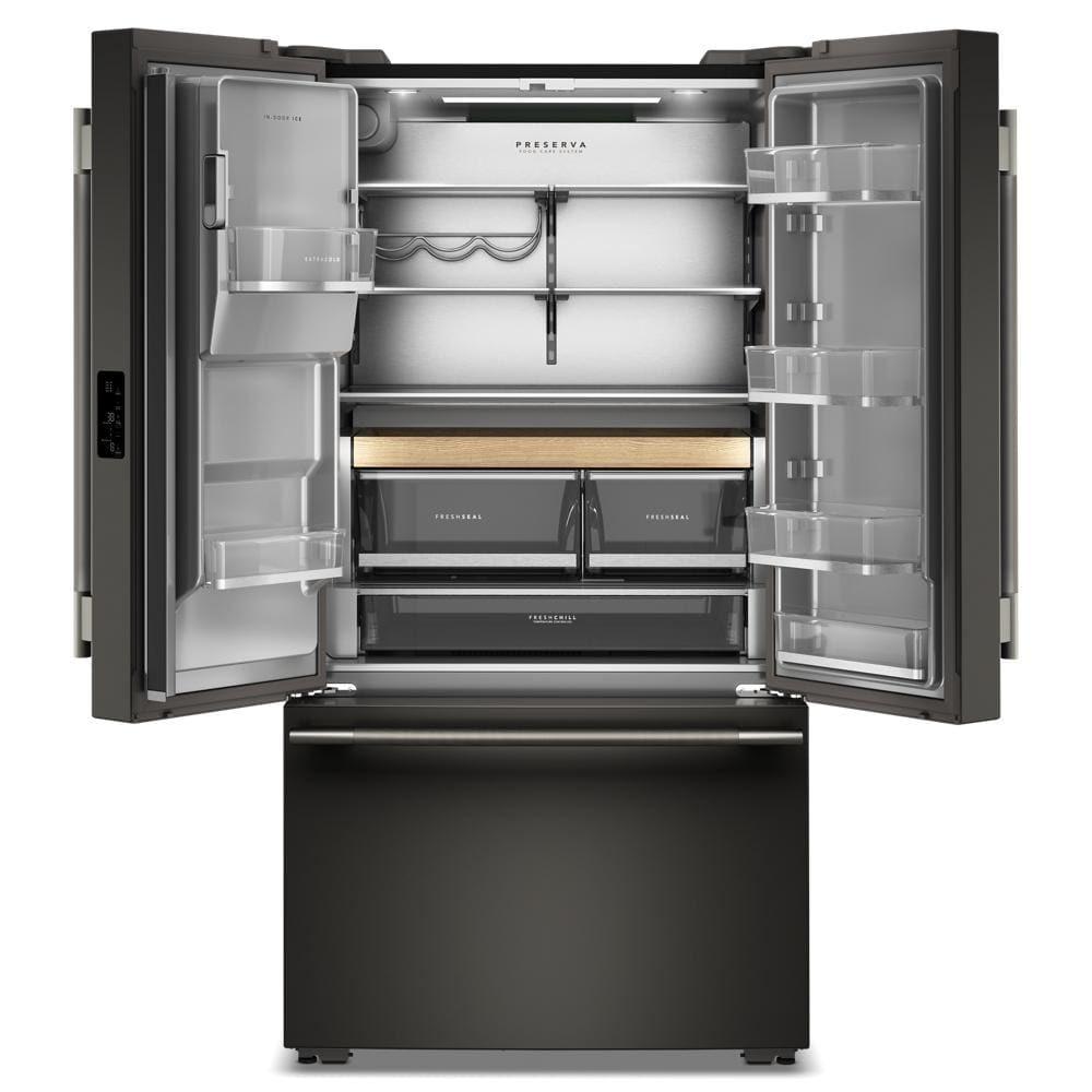 Kitchenaid KRFC636SBE Counter-Depth French Door Refrigerator With Intelligent Auto Fill