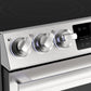 Sharp SSR3076SNS 30 In. 5 Burner 6.3 Cu. Ft. Slide-In Electric Range With True European Convection