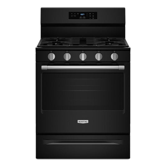 Maytag MFGS6030RB 30-Inch Wide Gas Range With No Preheat Air Fry And Air Baking - 5.0 Cu. Ft.