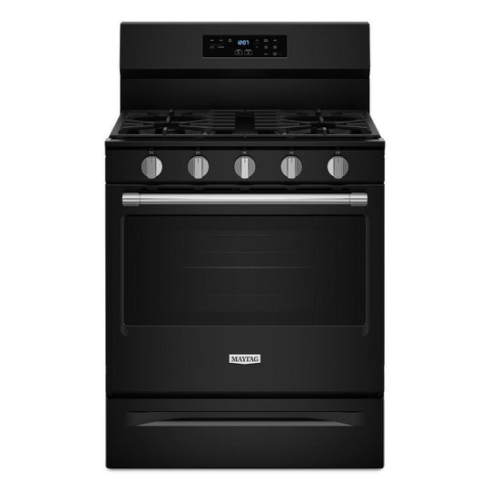 Maytag MFGS6030RB 30-Inch Wide Gas Range With No Preheat Air Fry And Air Baking - 5.0 Cu. Ft.