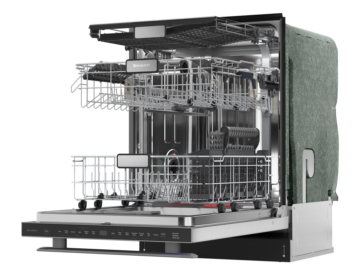 Sharp SDW6736MS Sharp 24 In. Stainless Steel 47Db Dishwasher