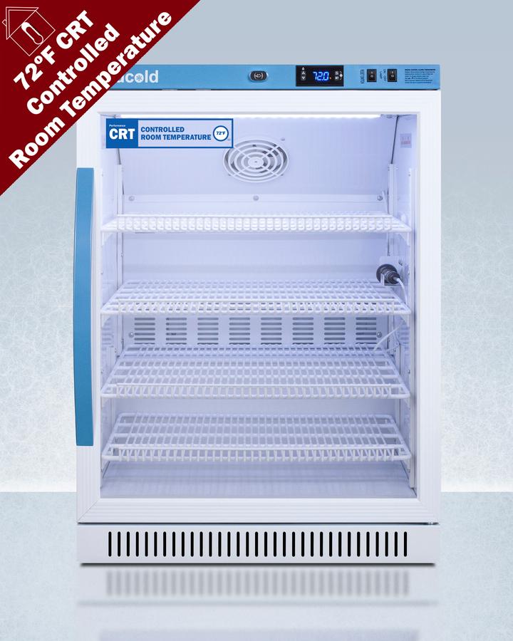 Summit ARG6PVCRT 6 Cu.Ft. Ada Height Upright Controlled Room Temperature Cabinet