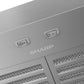Sharp SHN3033MS 30 In. Convertible Under Cabinet Range Hood In Stainless Steel With Included Grease Filters