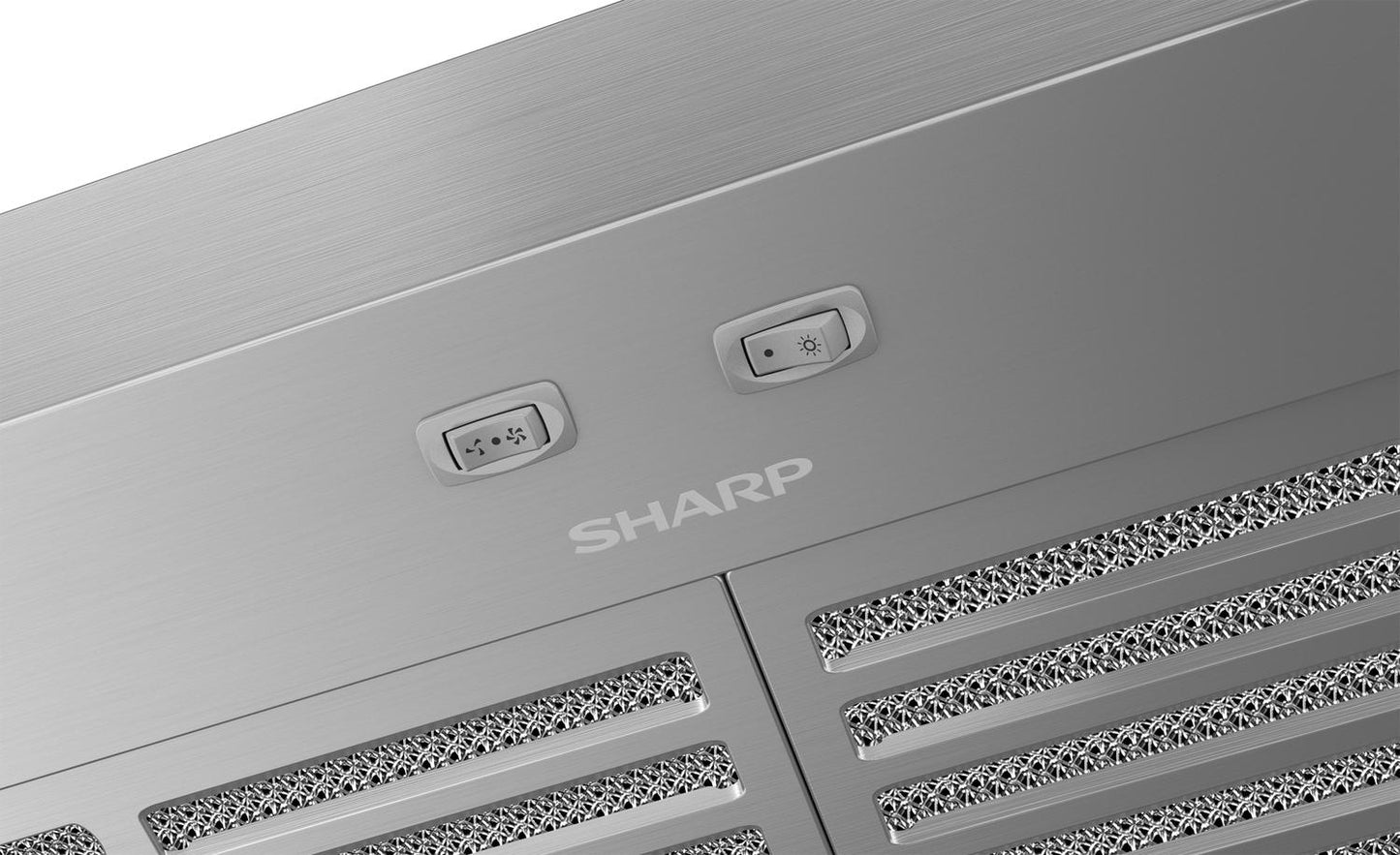 Sharp SHN3033MS 30 In. Convertible Under Cabinet Range Hood In Stainless Steel With Included Grease Filters