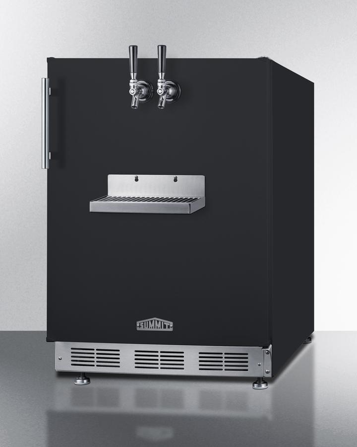 Summit SBC58BFRTPCF 24" Wide Front Tap Built-In Cold Brew Coffee Kegerator