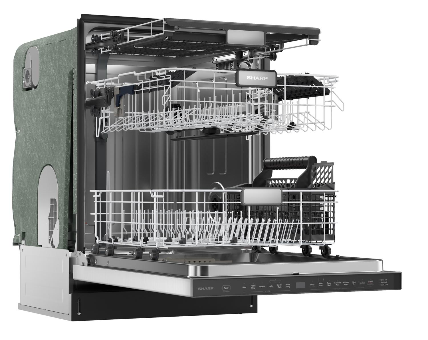 Sharp SDW6736MS Built-In Dishwasher