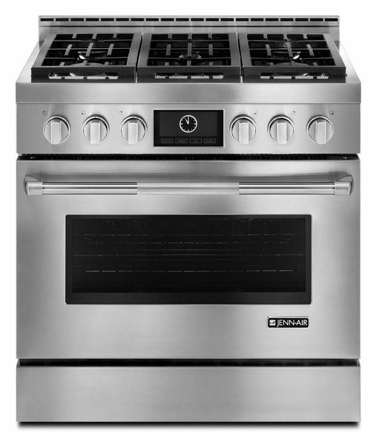 Jennair JGRP436WP Pro-Style® 36" Gas Range With Multimode® Convection - Stainless Steel