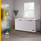 Whirlpool WZCC5519TW Whirlpool® 19 Cu. Ft. Convertible Freezer-To-Fridge Chest Freezer With 4 Storage Baskets