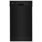 Whirlpool WDPS5118PB Small-Space Compact Dishwasher With Stainless Steel Tub