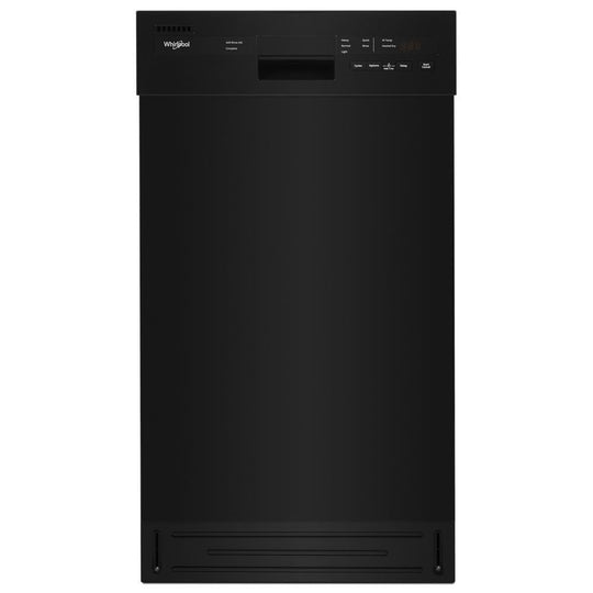 Whirlpool WDPS5118PB Small-Space Compact Dishwasher With Stainless Steel Tub