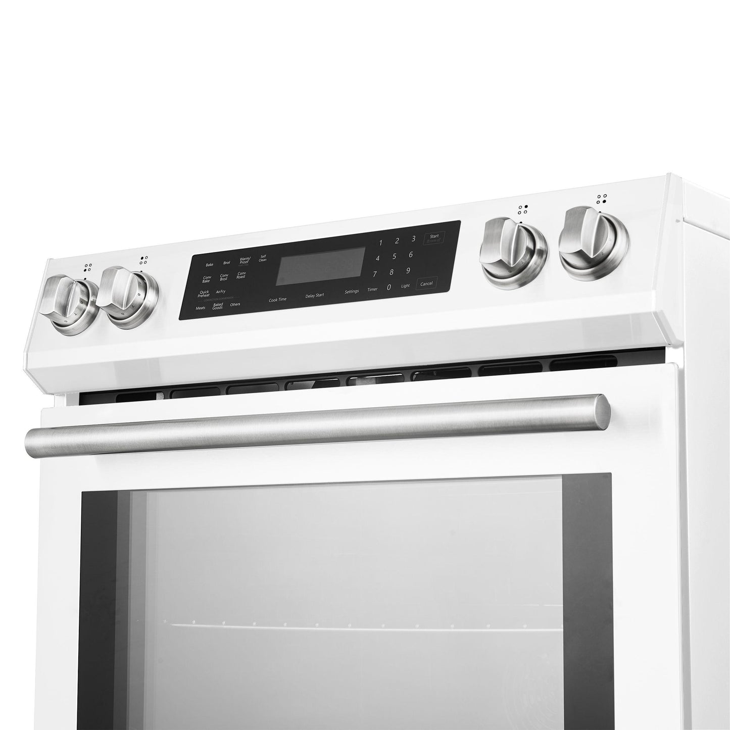 Forno FFSIN090530WHT Espresso Donatello 30-Inch Slide-In Induction Range White