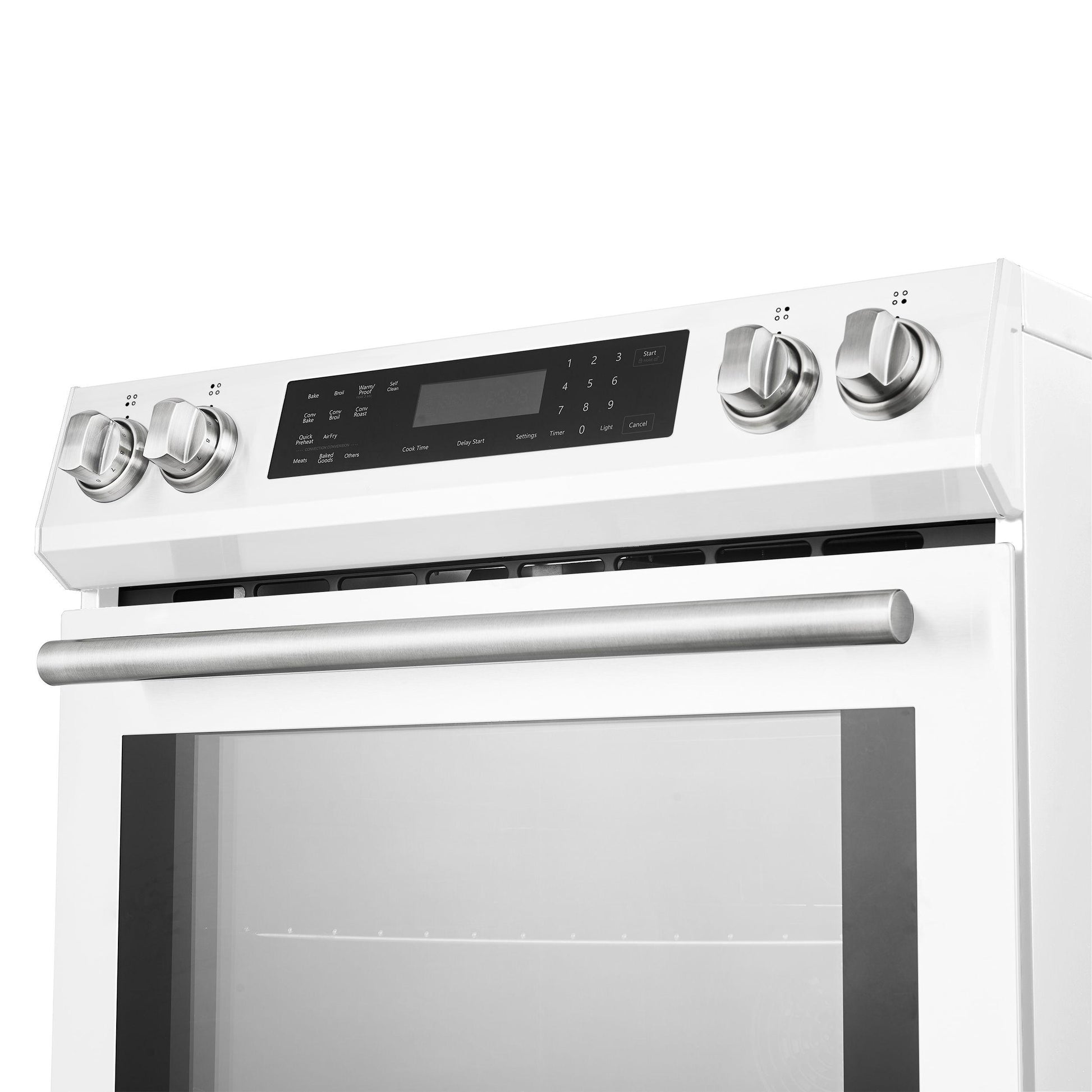 Forno FFSIN090530WHT Espresso Donatello 30-Inch Slide-In Induction Range White