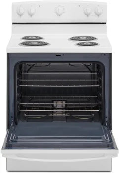 Amana ACR4203MNW Amana® 30-Inch Electric Range With Easy-Clean Glass Door