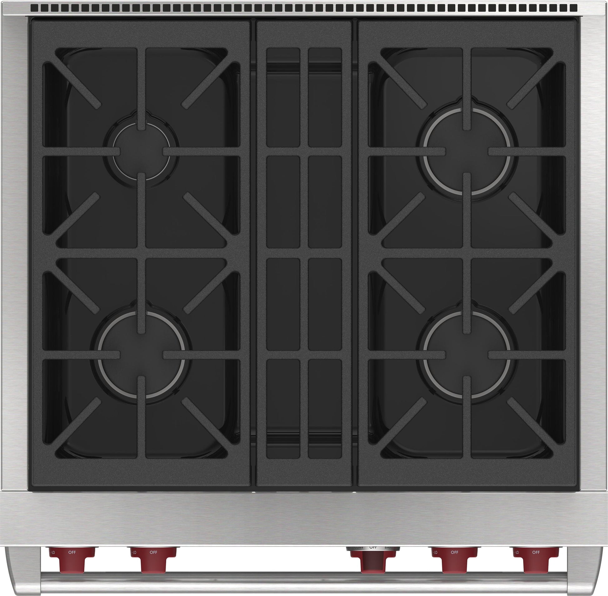Wolf DF30450WHPLP 30" Dual Fuel Range - 4 Burners