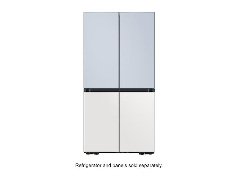 Samsung RAF18DBB35AA Bespoke 4-Door Flex&#8482; Refrigerator Panel In White Glass (2021) - Bottom Panel