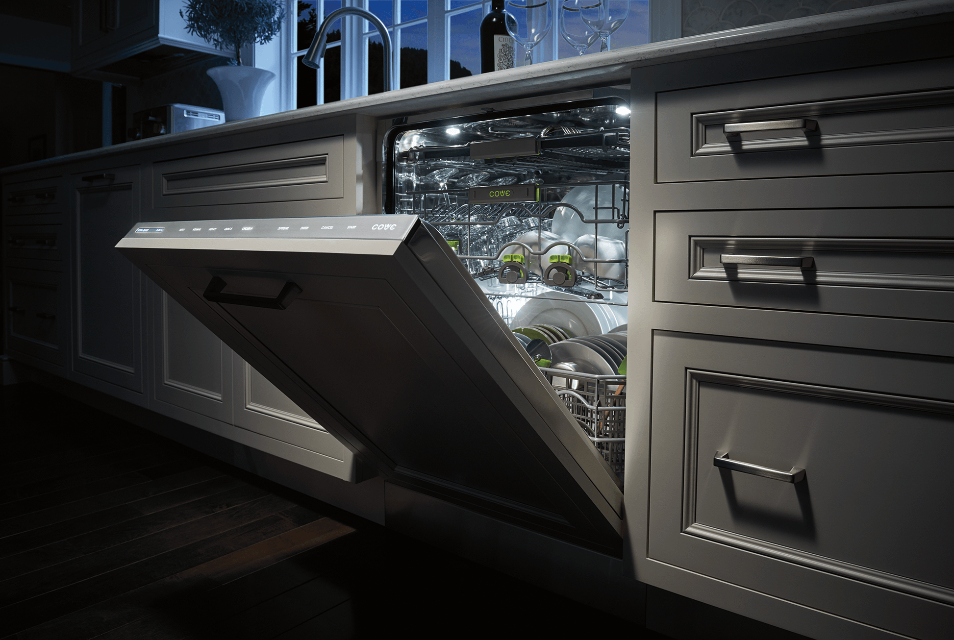 Cove DW2451WS 24" Dishwasher With Water Softener - Panel Ready