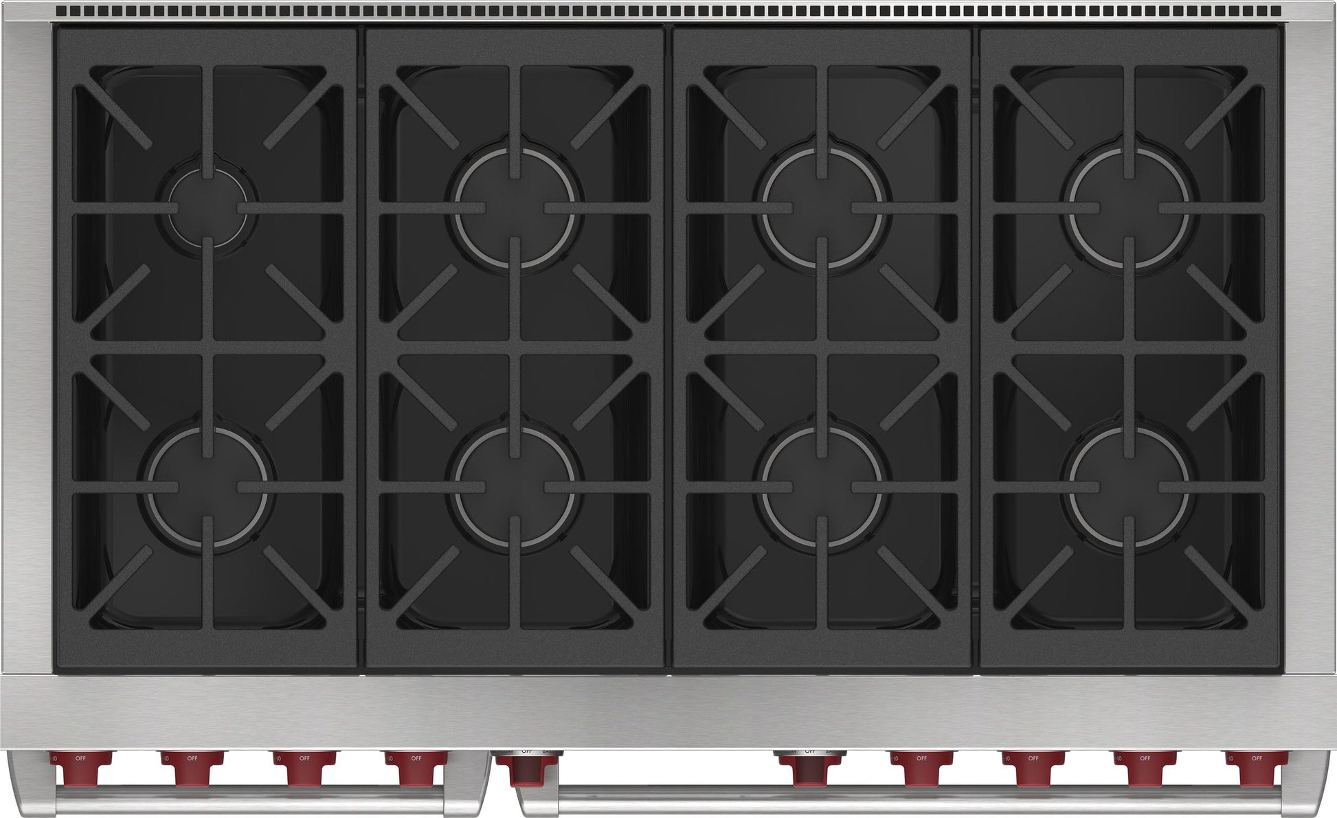 Wolf DF48850WHPLP 48" Dual Fuel Range - 8 Burners