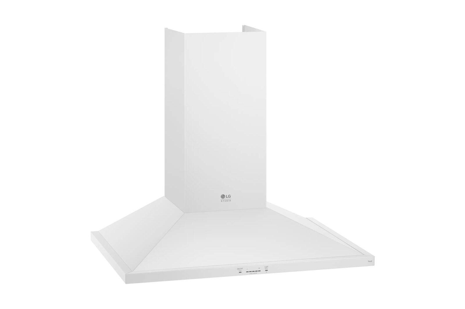 Lg LSHD3080N Lg Studio, 30" Chimney Style Hood, Essence White