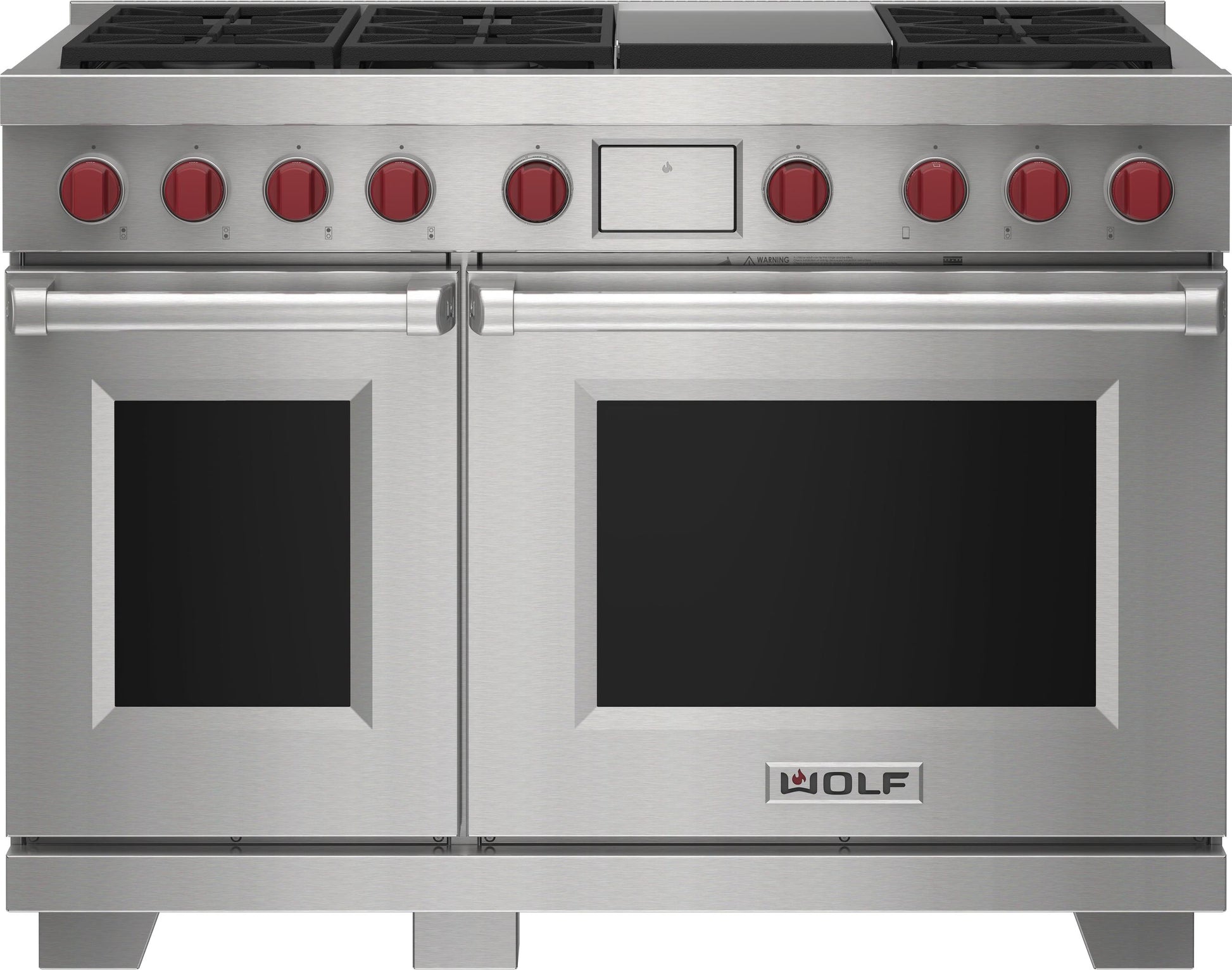 Wolf DF48650GWHP 48" Dual Fuel Range - 6 Burners And Infrared Griddle
