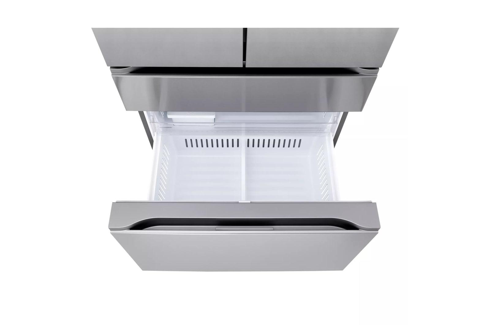 Lg LF26C8210S 26 Cu.Ft. Counter-Depth Max, 4-Door French Door Refrigerator With Full-Convert Drawer™ And Internal Ice And Water Dispenser