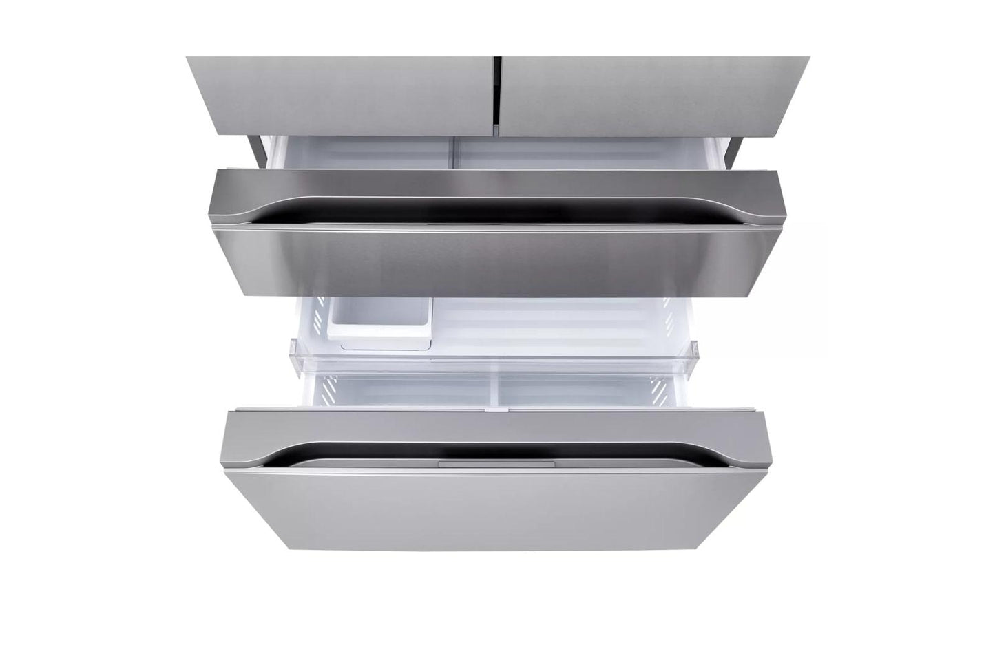 Lg LF26C8210S 26 Cu.Ft. Counter-Depth Max, 4-Door French Door Refrigerator With Full-Convert Drawer™ And Internal Ice And Water Dispenser