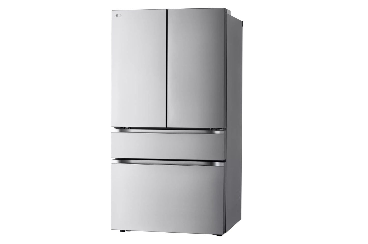 Lg LF26C8210S 26 Cu.Ft. Counter-Depth Max, 4-Door French Door Refrigerator With Full-Convert Drawer™ And Internal Ice And Water Dispenser