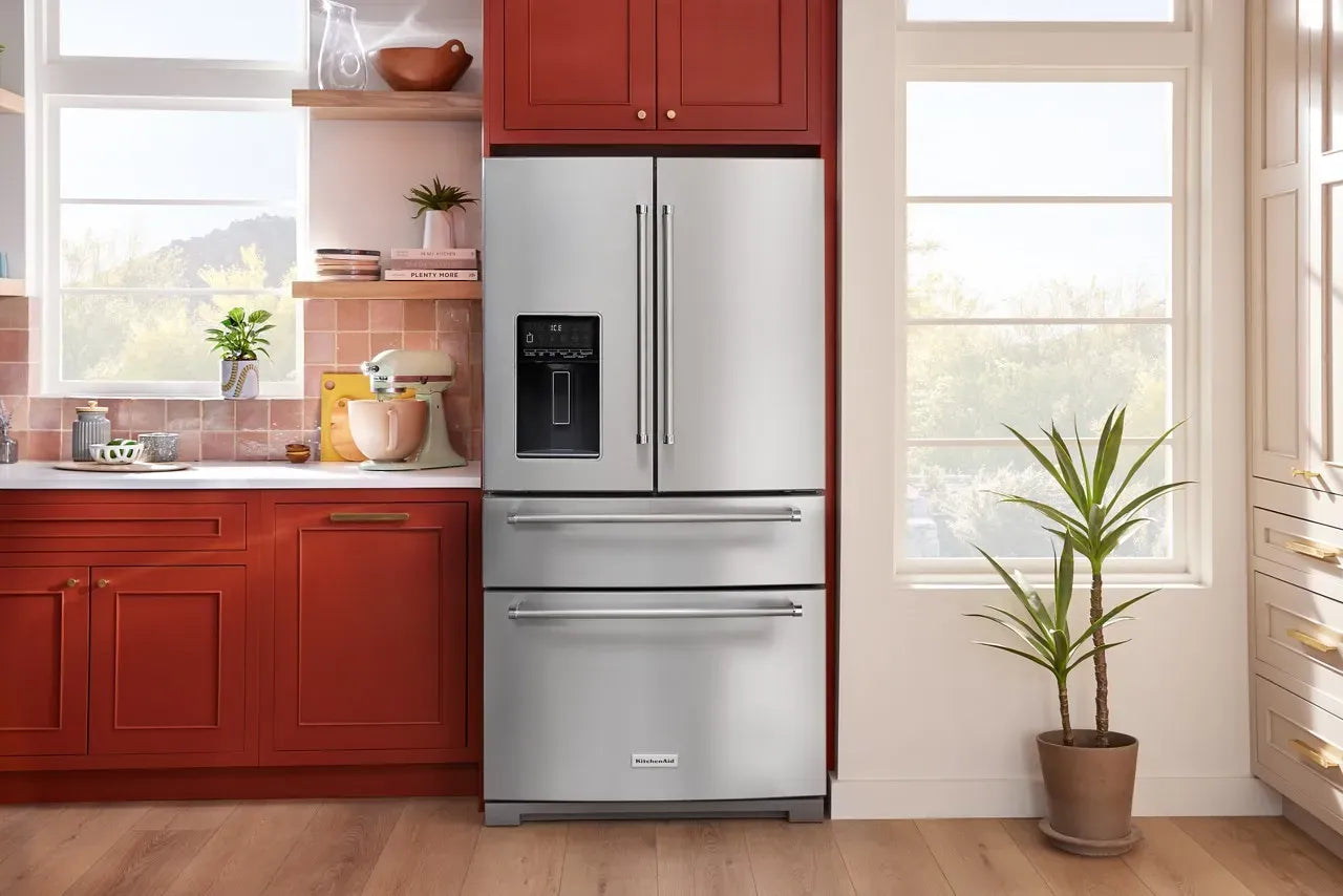 Kitchenaid KRMF436SPS 29 Cu. Ft. Standard Depth French Door Refrigerator With External Water Dispenser