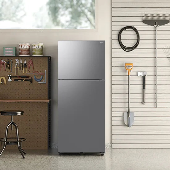 Samsung RT70F18LRSR 18 Cu. Ft. Top Freezer Refrigerator With All-Around Cooling In Stainless Steel