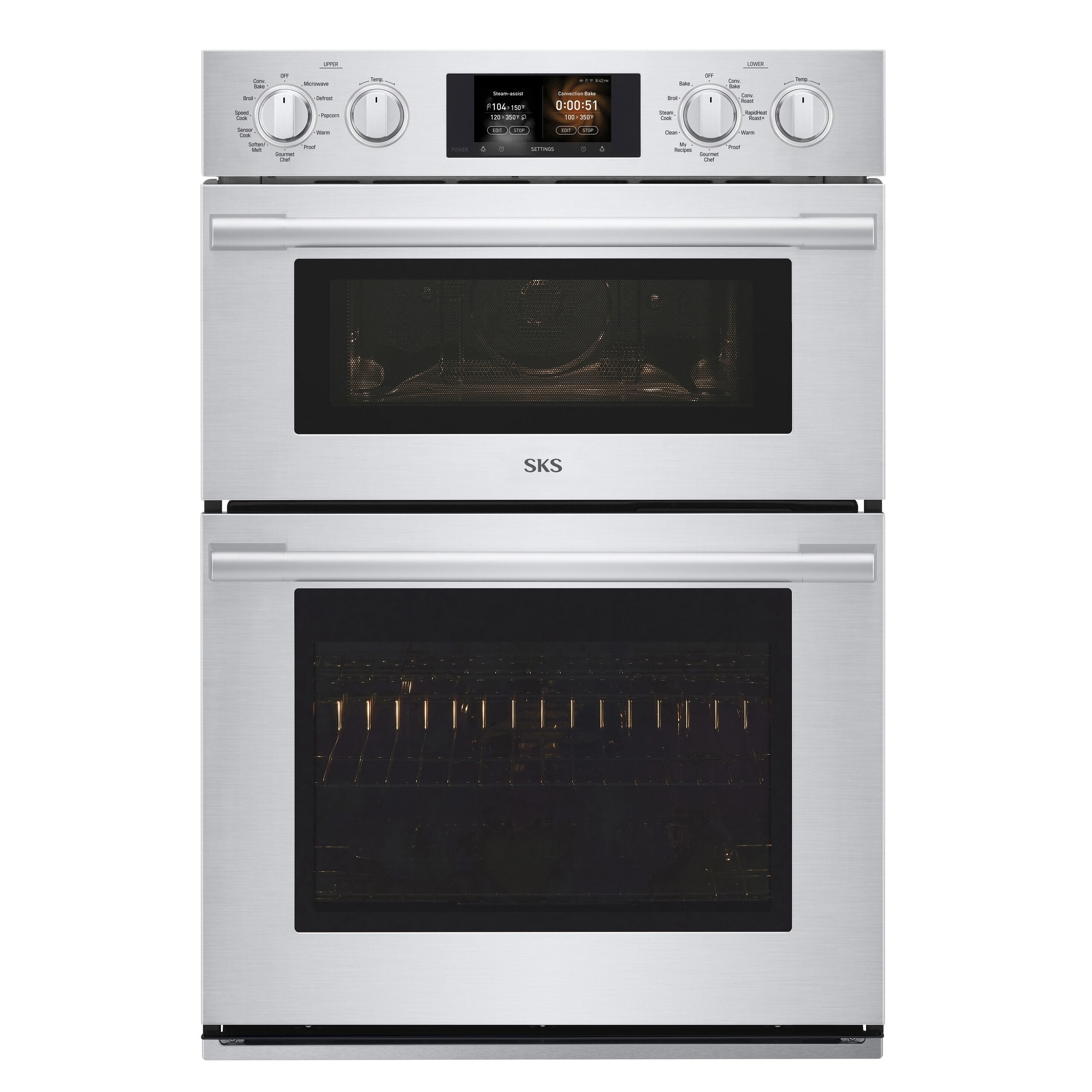 SKS SKSCV3002S 30-Inch Combi Wall Oven