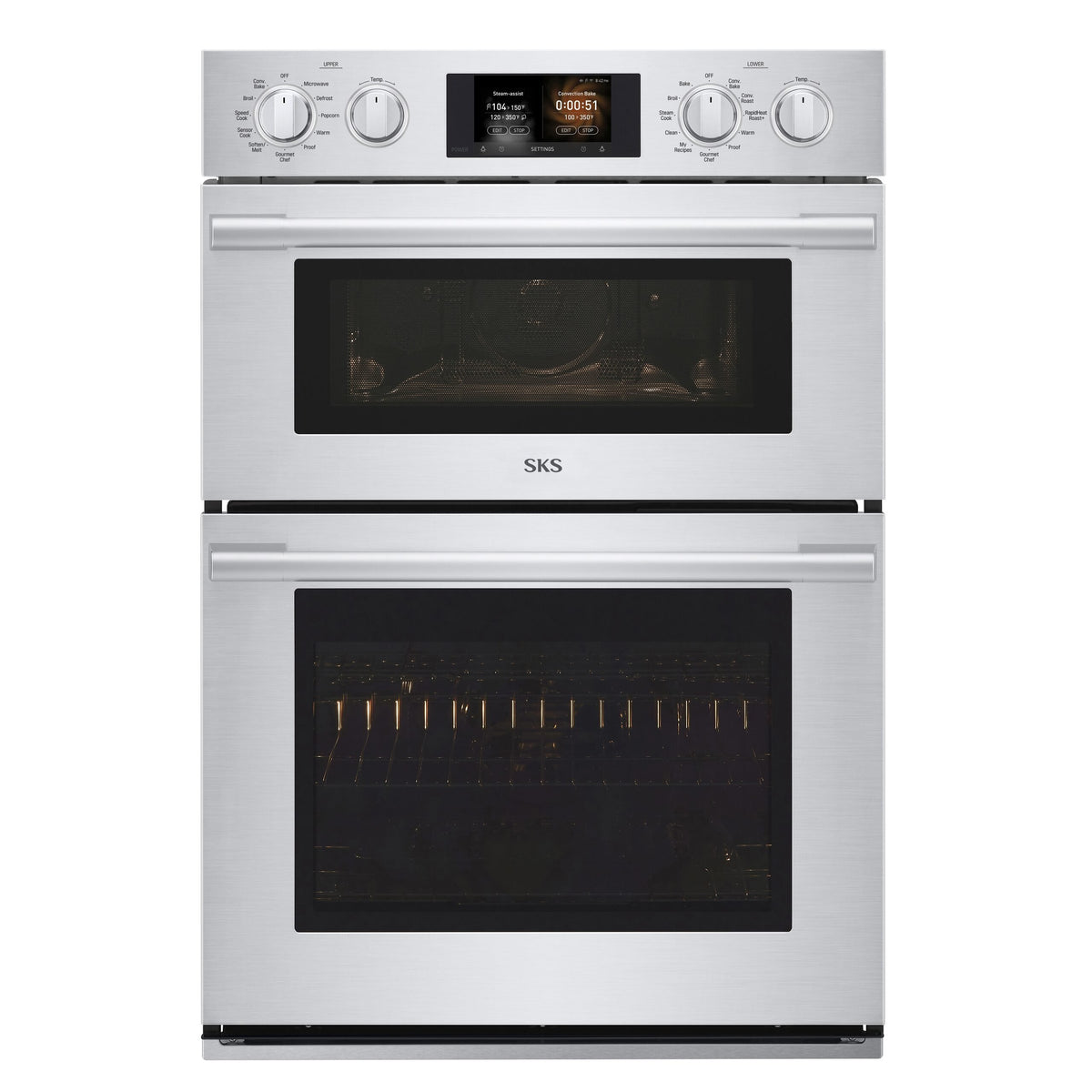 SKS SKSCV3002S 30-Inch Combi Wall Oven