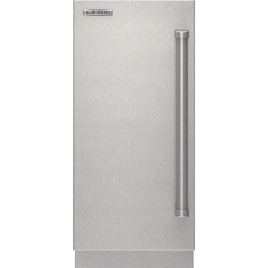 Sub-Zero 9029154 Stainless Steel Solid Door Panel - Pro Handle, Left Hinge