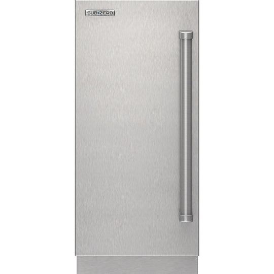 Sub-Zero 9029154 Stainless Steel Solid Door Panel - Pro Handle, Left Hinge