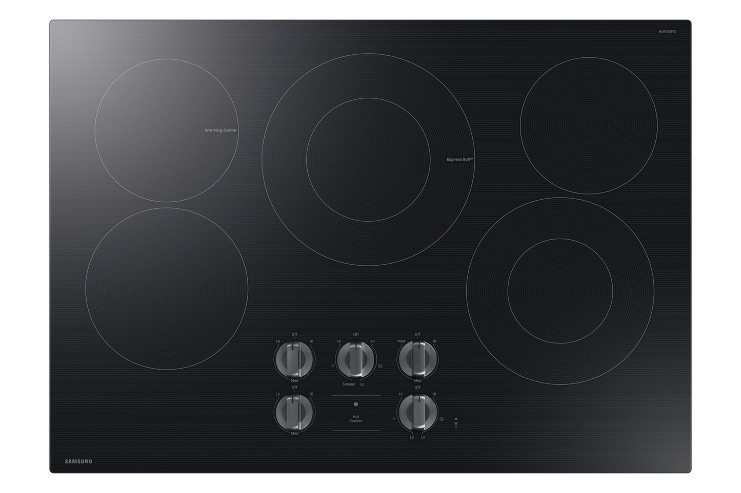 Samsung NZ30FG6332RK 30" Electric Energy Star ® Certified Cooktop With Illuminated Knobs