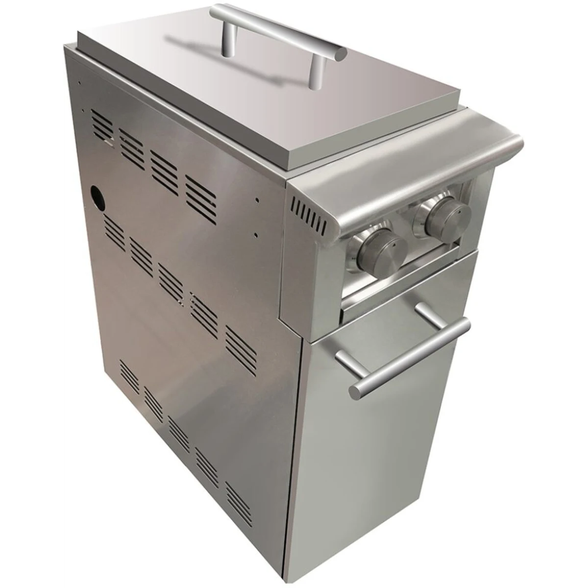 Xo Appliance XOGCARTSBXLT Cart With Side Burner (Add To Grill Cart/Ships Lp With Ng Conversion Kit)