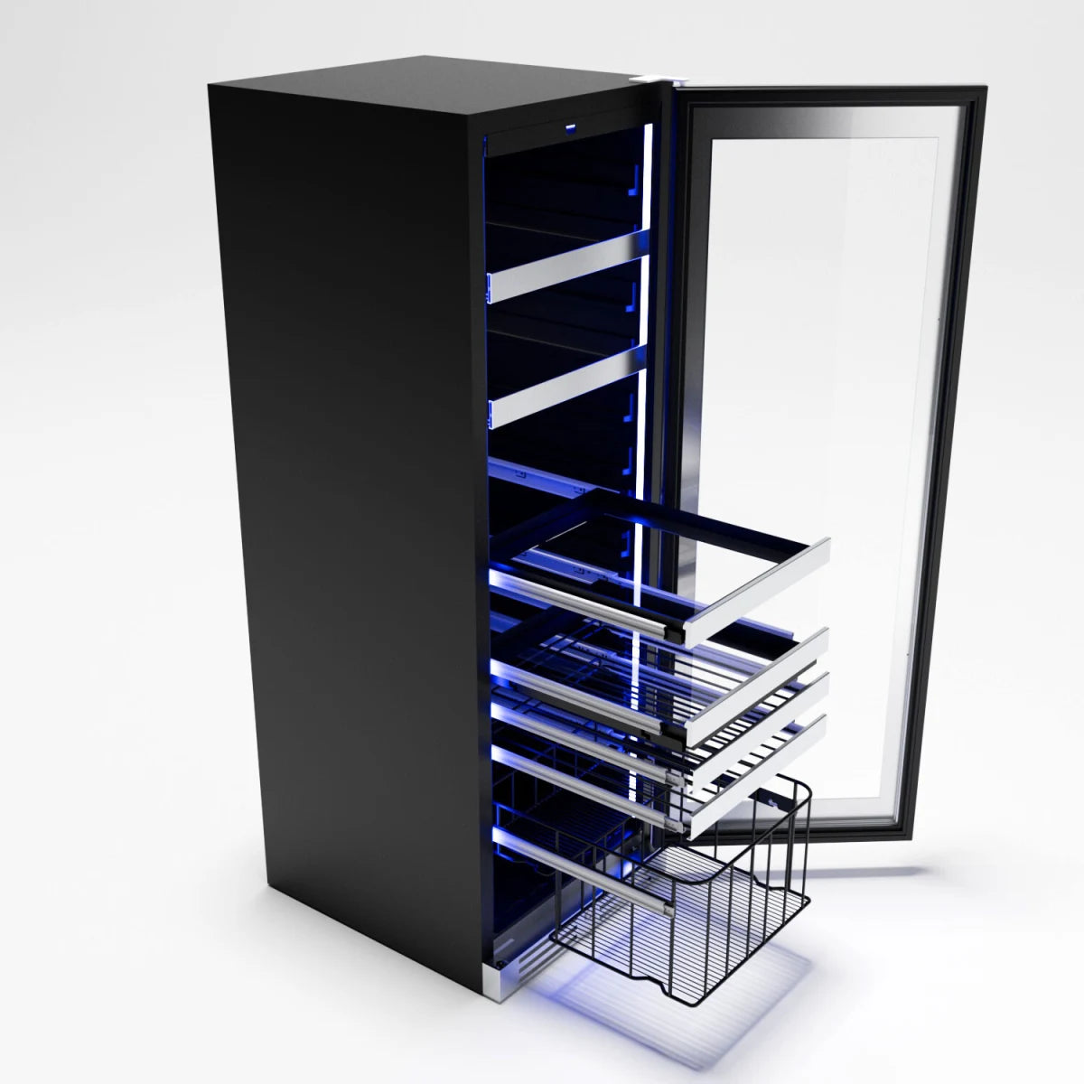 Xo Appliance XOU2470BCGS Tall Beverage Center Ss Glass