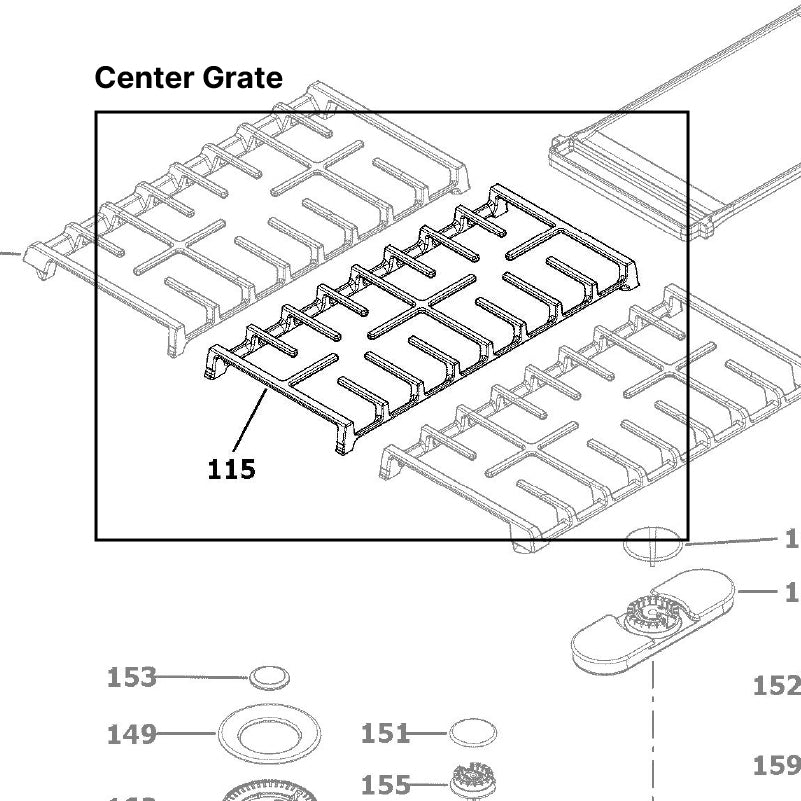 GE PGS930 Passover Parts