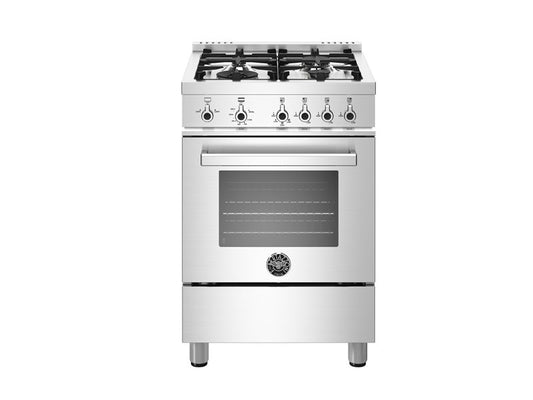 Bertazzoni PROF244GASXELP New! 24" Professional Series Range - Gas Oven - 4 Aluminum Burners - Lp