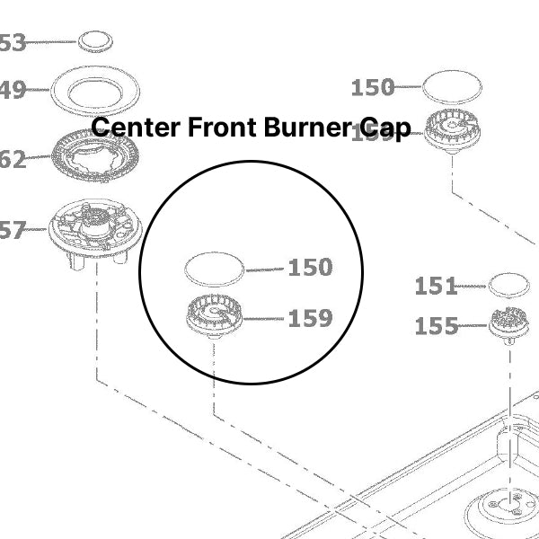 GE CGS700M2 Passover Parts