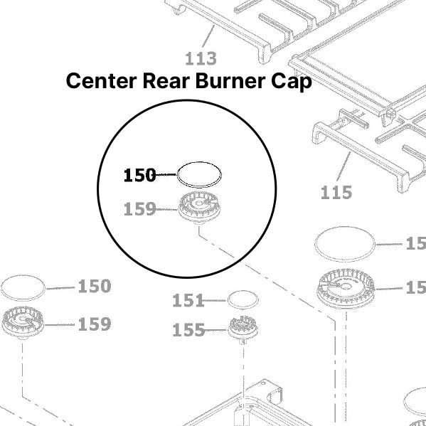 GE CGS700M2 Passover Parts