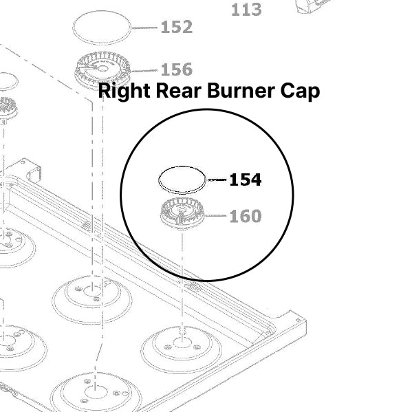 GE CGS700M2 Passover Parts