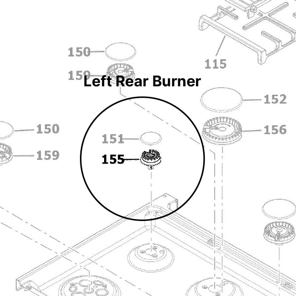 GE CGS700M2 Passover Parts