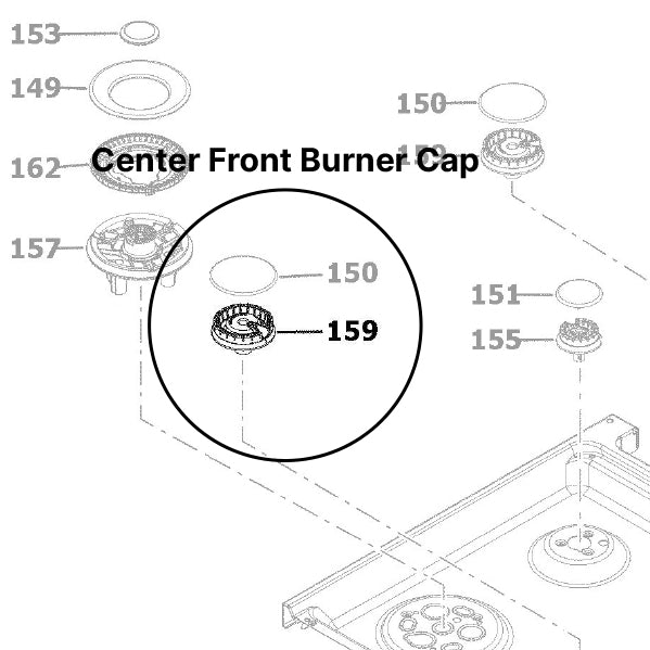 GE CGS700M2 Passover Parts