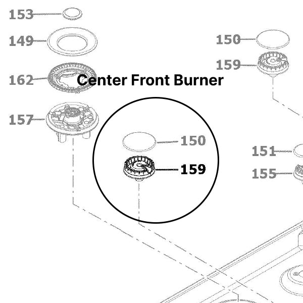 GE CGS700M2 Passover Parts