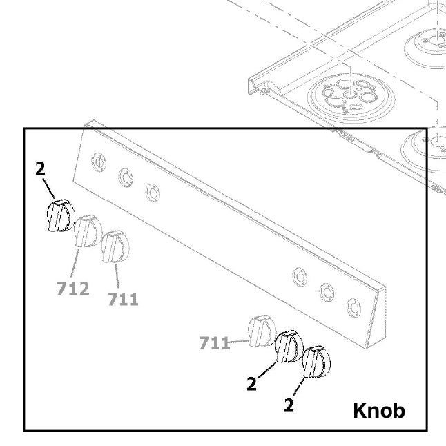 GE CGS700M2 Passover Parts