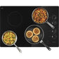 Amana AEC6540KFB 30-Inch Electric Cooktop With Multiple Settings - Black
