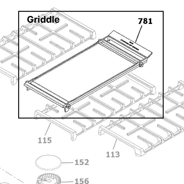 GE CGS700M2 Passover Parts