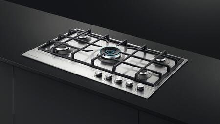 Fisher & Paykel CG365DNGX1N Gas On Steel Cooktop, 36"