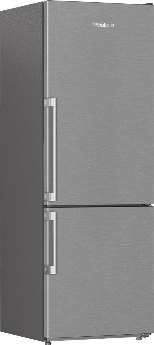 Blomberg Appliances BRFB1045SS 24In Counter Depth 11.43 Cuft Bottom Freezer Fridge With Full Frost Free, Stainless Steel