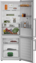 Blomberg Appliances BRFB1045WH 24In Counter Depth 11.43 Cuft Bottom Freezer Fridge With Full Frost Free, White